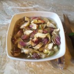 Zuppa di carciofi con le patate