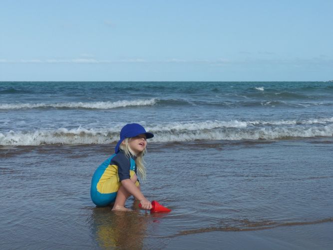 Regole per bambini al sole