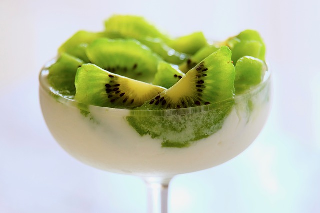 yogurt e kiwi