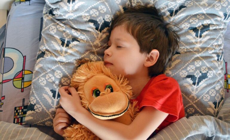 Sonno dei bambini in estate